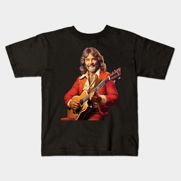 Player Guitar Legendary Kids T-Shirt by Electric Tone